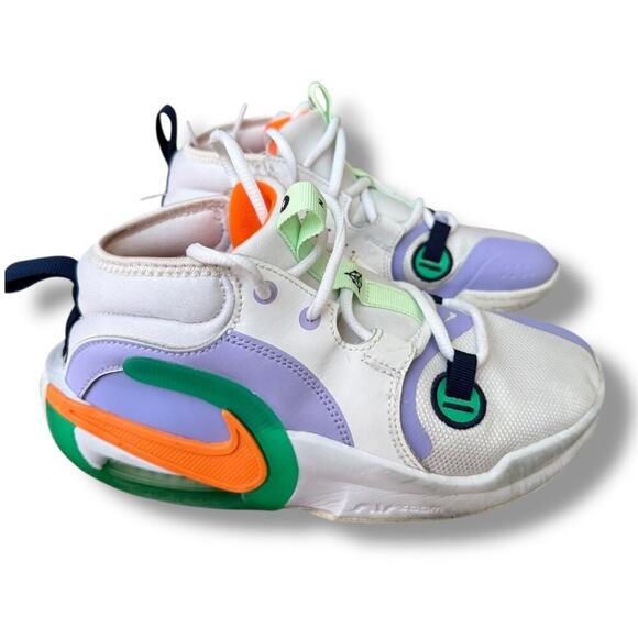 Nike Air Zoom Crossover 2 Big Kids' Basketball Shoes (FB2689-101) Size 4Y - Picture 1 of 10